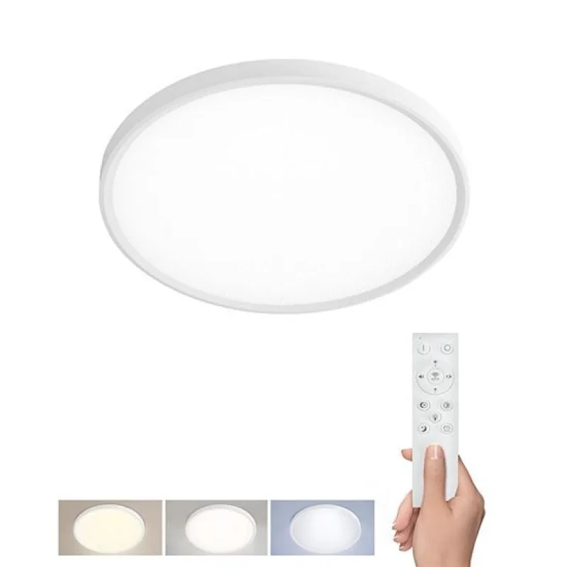 Solight LED osvětlení s dálkovým ovladačem Estela White UGR, 40W, 4300lm,…