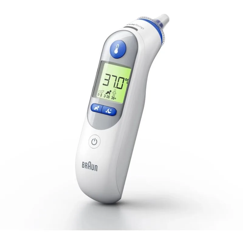 Braun ThermoScan 7 plus IRT6525WE bezkontaktní teploměr, ušní, displej,…