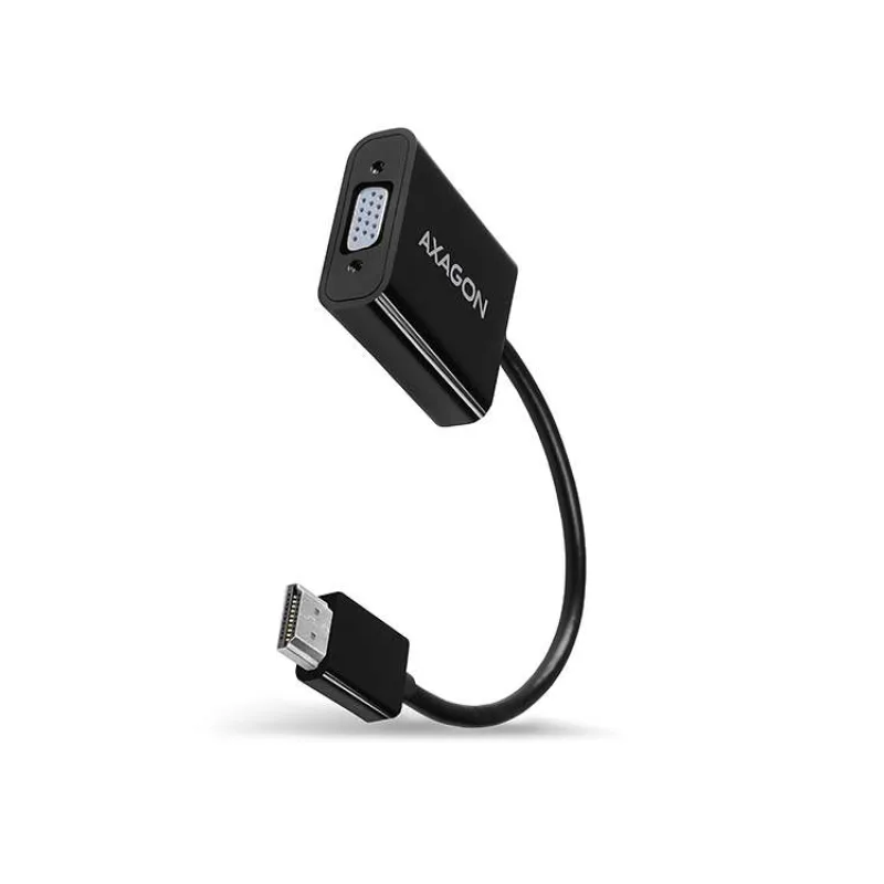 AXAGON adaptér z HDMI na VGA / RVH-VGAN / FullHD / audio jack / micro USB / 0,2m (RVH-VGAN)