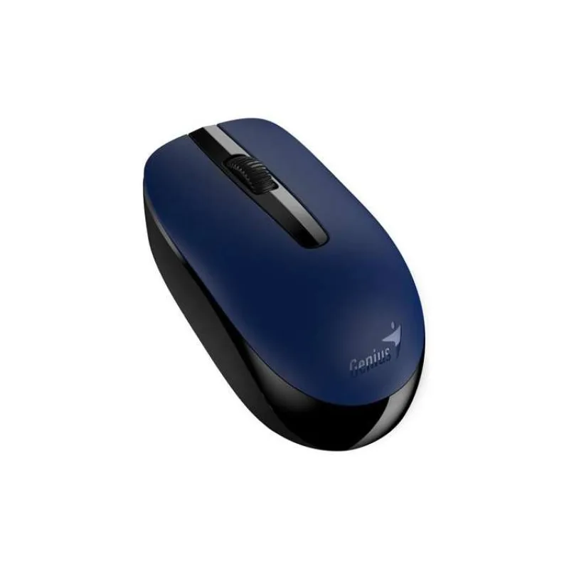 GENIUS NX-7007 Myš, bezdrátová, optická, 1200dpi, 3 tlačítka, Blue-Eye senzor, USB, černo-modrá (31030026402)