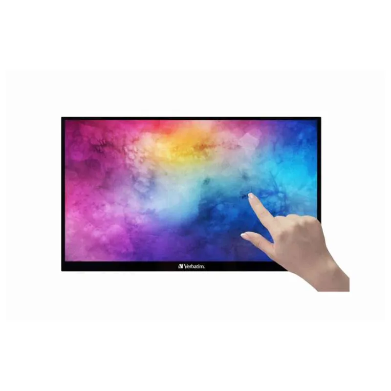 Verbatim PMT-15 Portable Touchscreen Monitor 15.6" Full HD 1080p Metal Housing Přenosný dotykový monitor (49592)