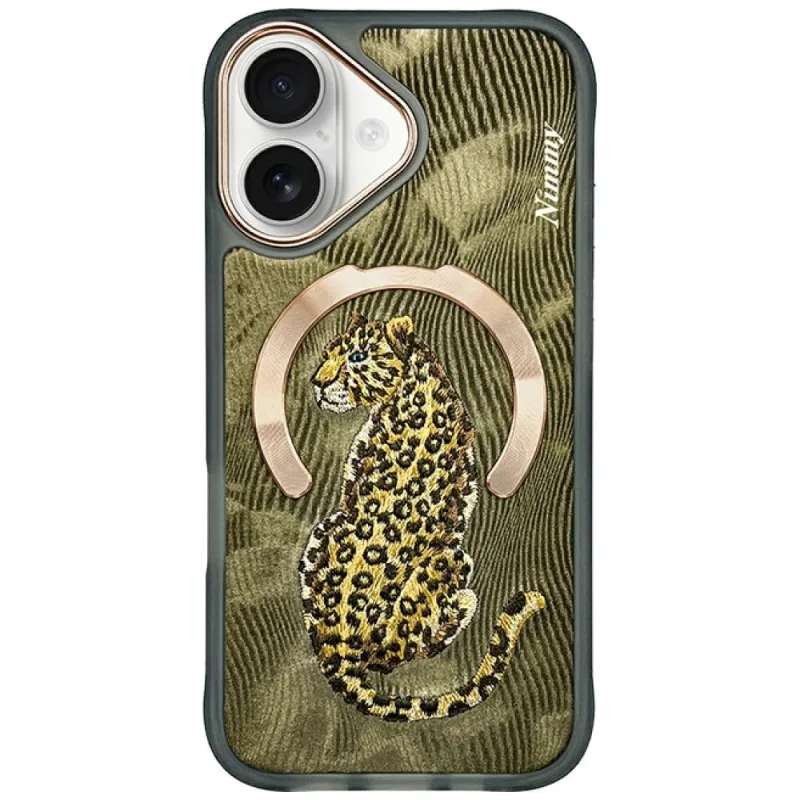 Puzdro Nimmy Magnetic Fantasy Animal MagSafe pre iPhone 16 – zlaté
