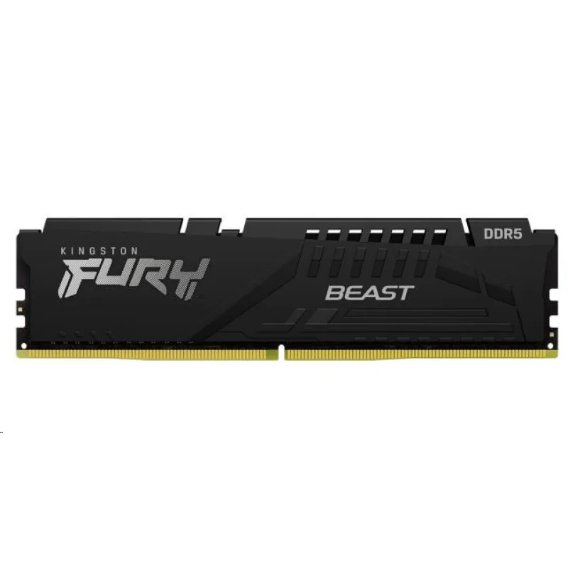 KINGSTON DIMM DDR5 8GB 5200MT/s CL40 FURY Beast Černá KF552C40BB-8