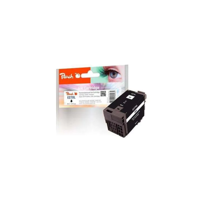 PEACH kompatibilní cartridge Epson No.27XL, T2711, REM, PI200-450, Black 20 ml (319847)