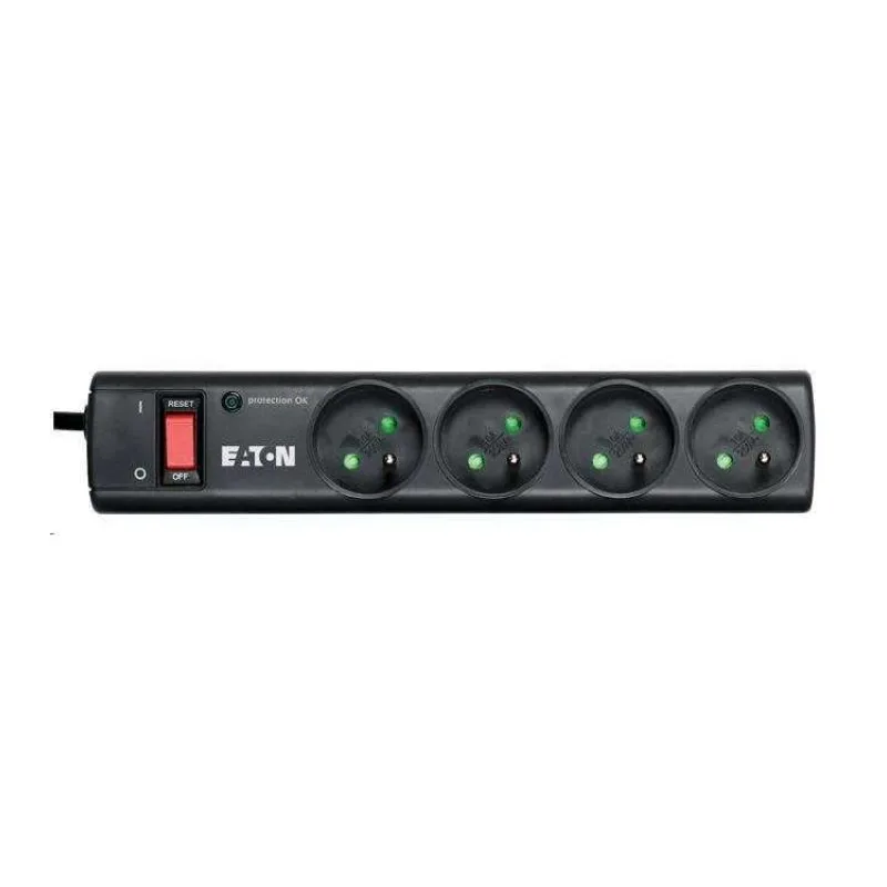 EATON Prepäťová ochrana - predlžovací kábel Protection Strip 4 FR, 1m (PS4F)