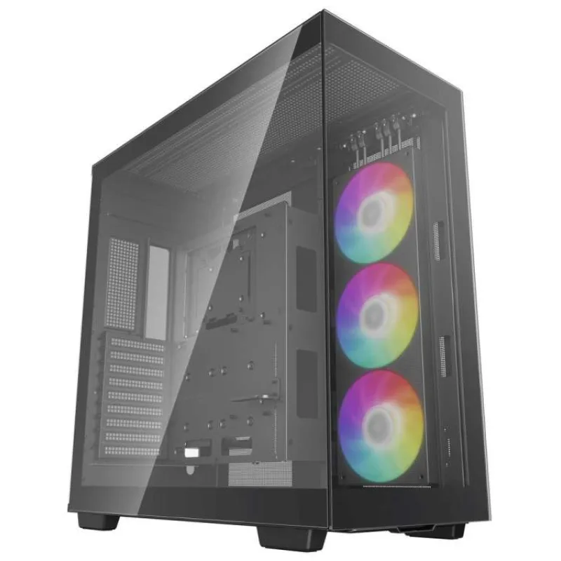 DEEPCOOL skříň CH780 / ATX / 420 mm fan ARGB / 4xUSB 3.0 / USB-C / prosklená / černá (R-CH780-BKADE41-G-1)