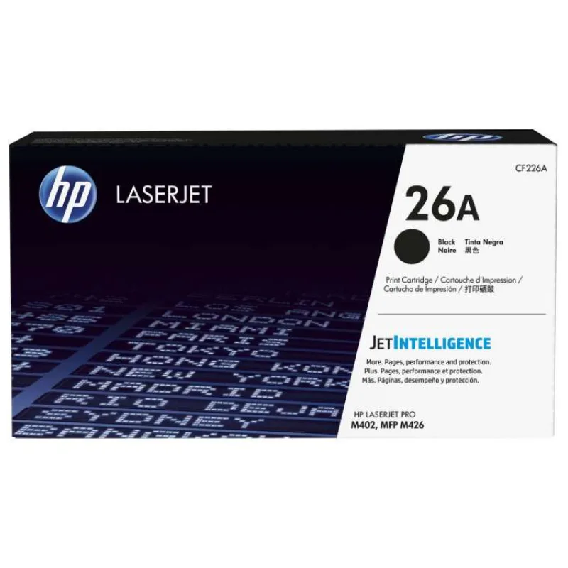 CF226A Čierna tonerová náplň HP26A /3100str/ (CF226A)