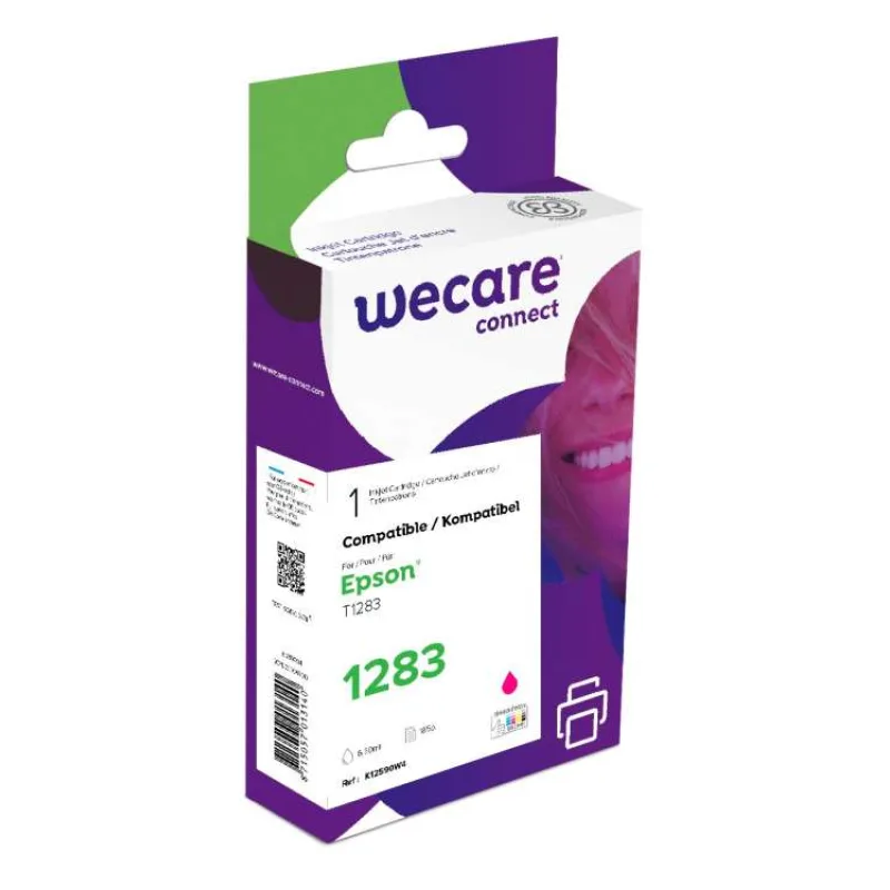 alt. kazeta wecare ARMOR pre EPSON Stylus S22, SX125 magenta (T128340) (K12590W4)