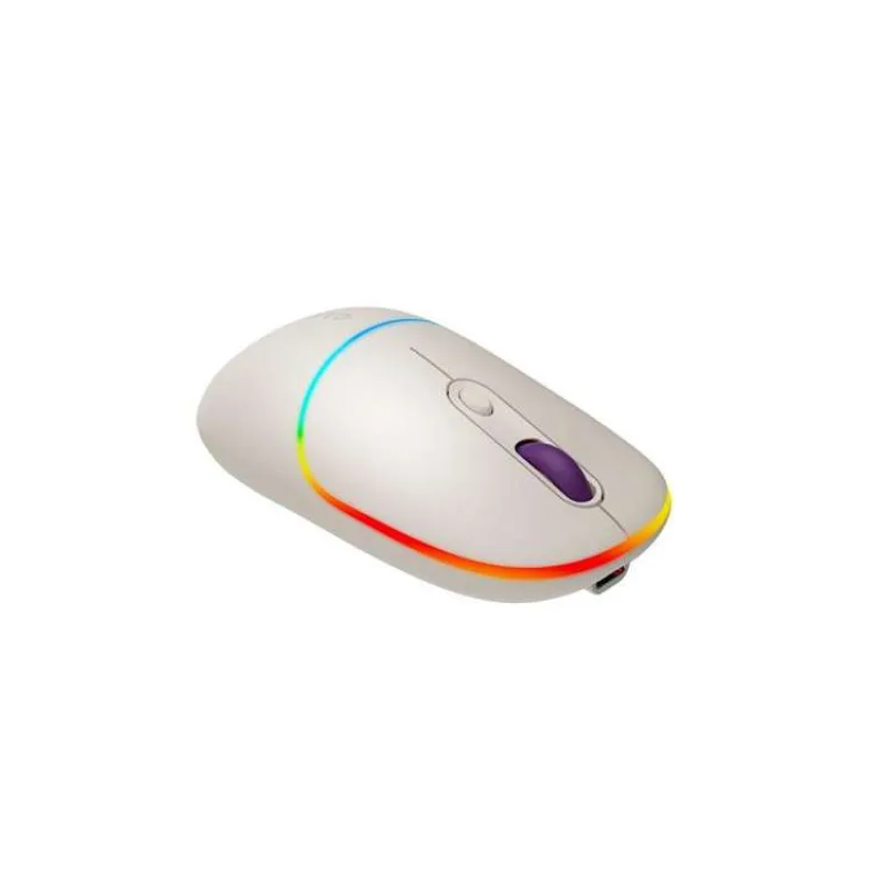 Canyon MW-22, 2v1 bezdrôtová optická myš Bluetooth / Wireless USB, 800/1200/1600 DPI, 4 tlač, bežová (CNS-CMSW22RC)