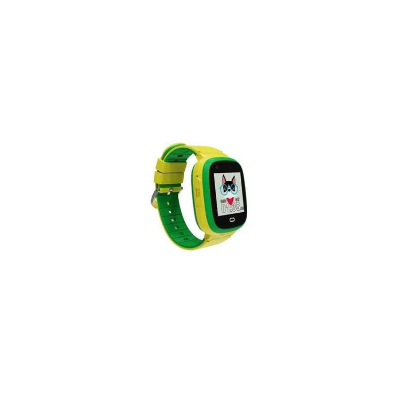 Canyon KW-48, Sunny, smart hodinky pre deti, far. displ., 4G Aud./Vid. volania, GPS tracking, IP67, 512MB, 7 hier, žlté (CNE-KW48YG)