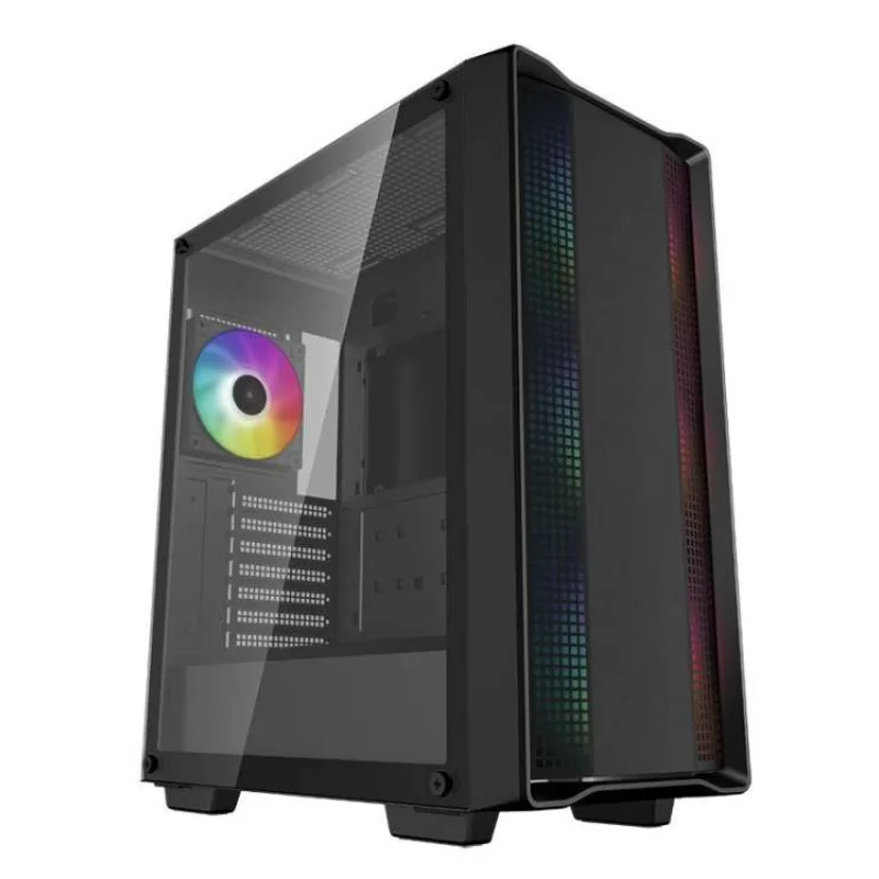 DEEPCOOL skříň CC560 ARGB V2 / ATX / 4x120 mm fan ARGB / USB 3.0 / USB 2.0 / černá (R-CC560-BKTAA4-G-2)