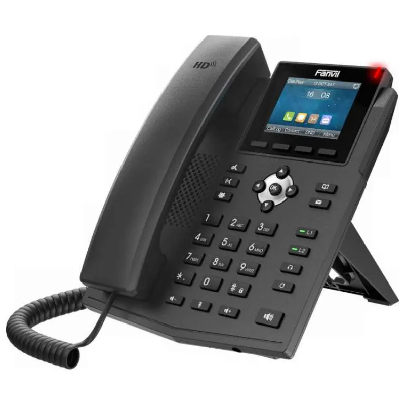 Fanvil X3SG SIP telefón, 2,8" bar.disp., 4SIP, dual Gbit, PoE (X3SG)