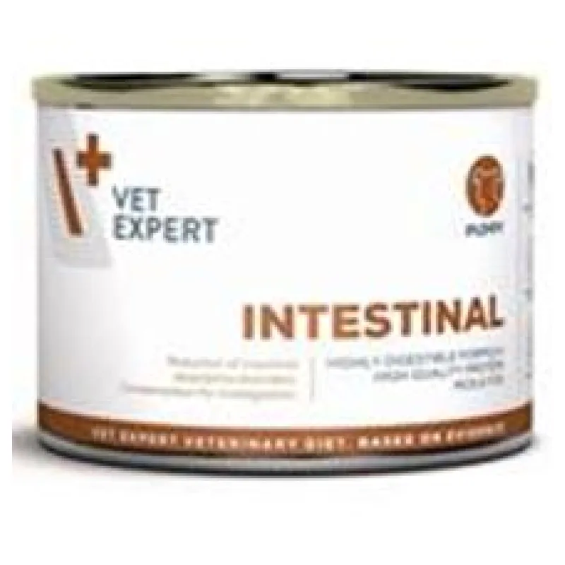 VetExpert VD 4T Intestinal Dog Puppy konzerva 200g