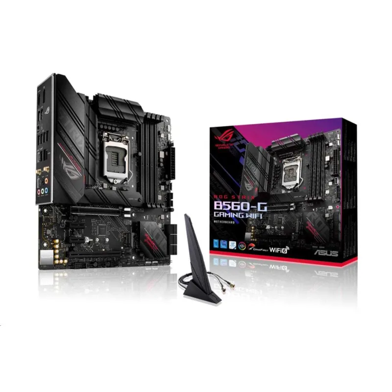 BAZAR - ASUS MB Sc LGA1200 ROG STRIX B560-G GAMING WIFI, Intel B560,…