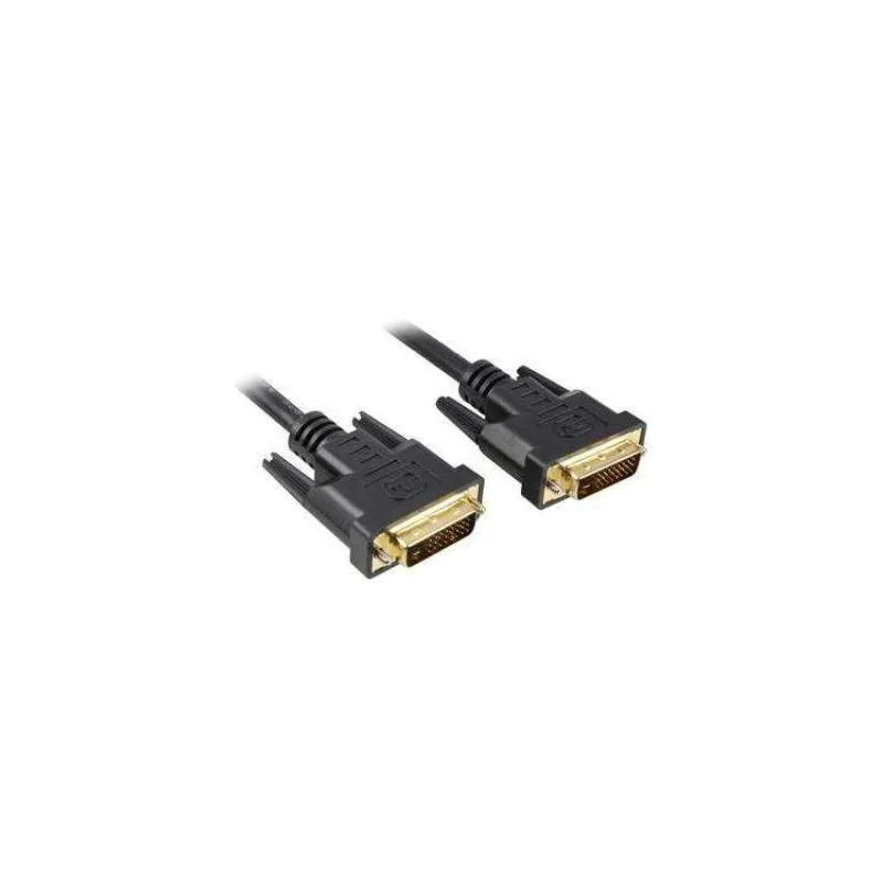 PremiumCord DVI-D propojovací kabel/ dual-link/ DVI(24+1)/ MM/ 5m/ černý (kpdvi2-5)