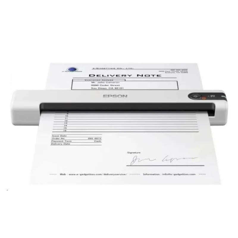 Skener EPSON WorkForce DS-70, A4, 600x600 dpi,USB, mobilný (B11B252402)