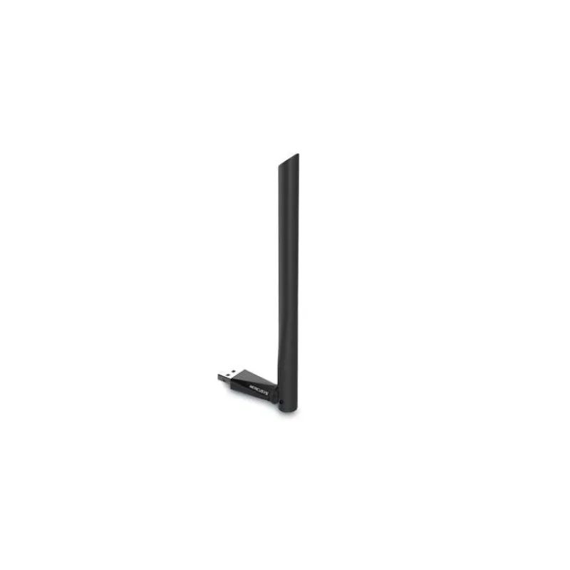 AC650 High Gain Wireless Dual Band USB Adapter
SPEED: 200 Mbps at 2.4 GHz + 433 Mbps at 5 GHz
SPEC: 1× High Gain Exter (MU6H)