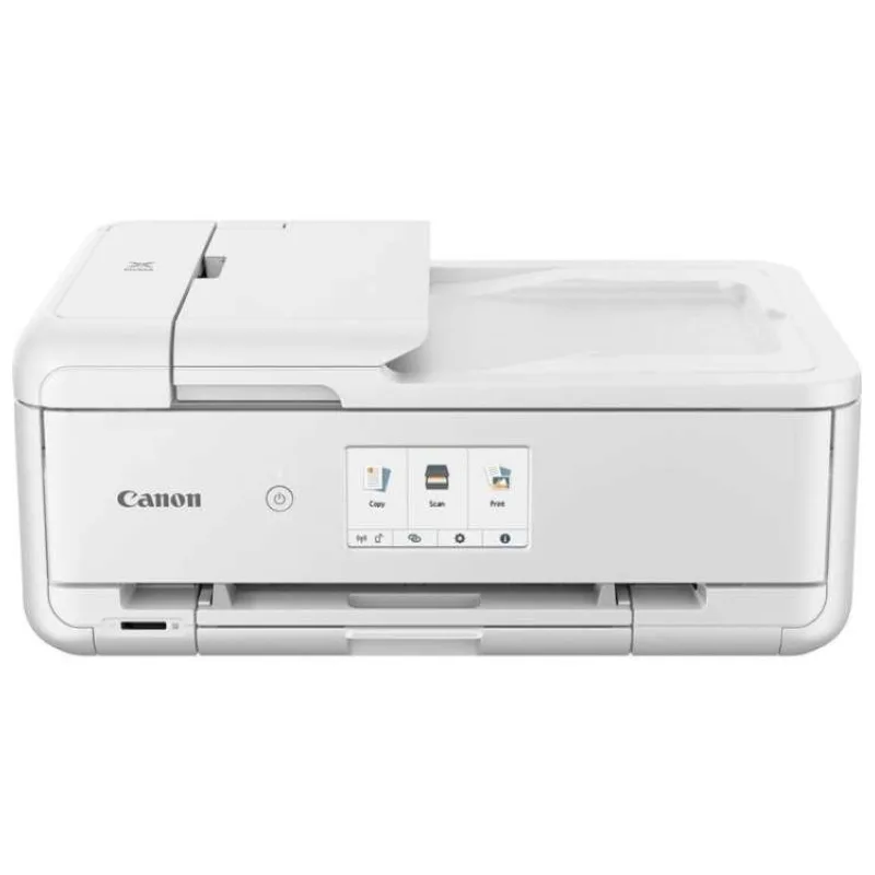 Canon PIXMA TS9551C biela - farebná, MF (tlač, kopírovanie, skenovanie, cloud), obojstranný tlač, USB,LAN,Wi-Fi,Bluetoo (2988C056)