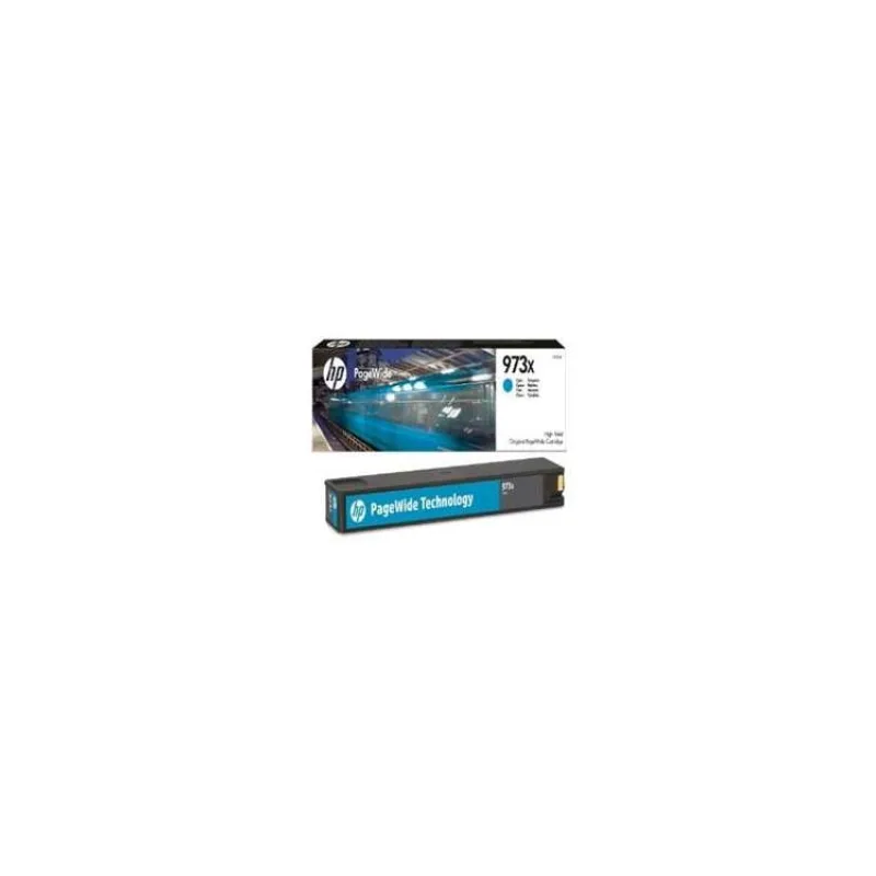 HP 973X High Yield Cyan Original PageWide Cartridge (F6T81AE)