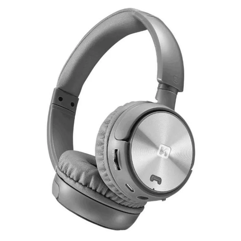 Swissten Bluetooth Stereo Sluchátka Trix Stříbrno/Šedé (52510501)