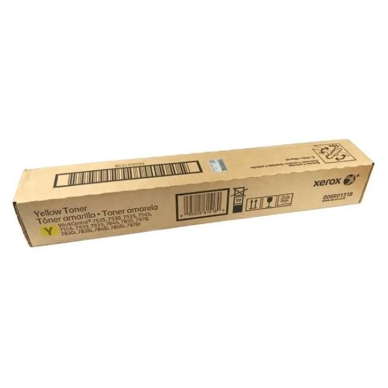 toner XEROX 006R01518 yellow WorkCentre 7525/7530/7535/7545/7556/7830/7835/7845/7855 (15000 str.) (006R01518)