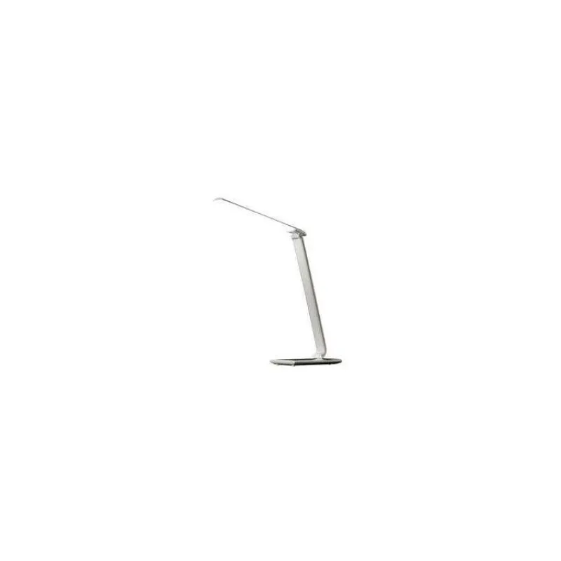 Solight LED stolní lampička stmívatelná, 12W, volba teploty světla, USB, bílý lesk (WO37-W)