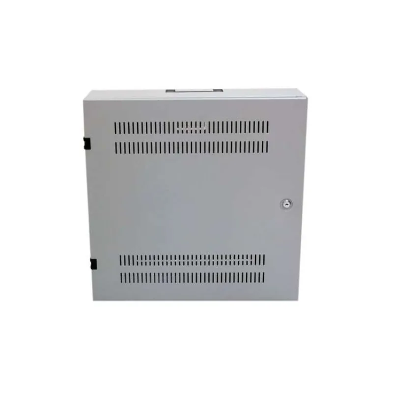 XtendLan 19" nástěnný vertikální rozvaděč 2U+4U 540x150, perforované dveře, šedý (WER-541555U4-GR)