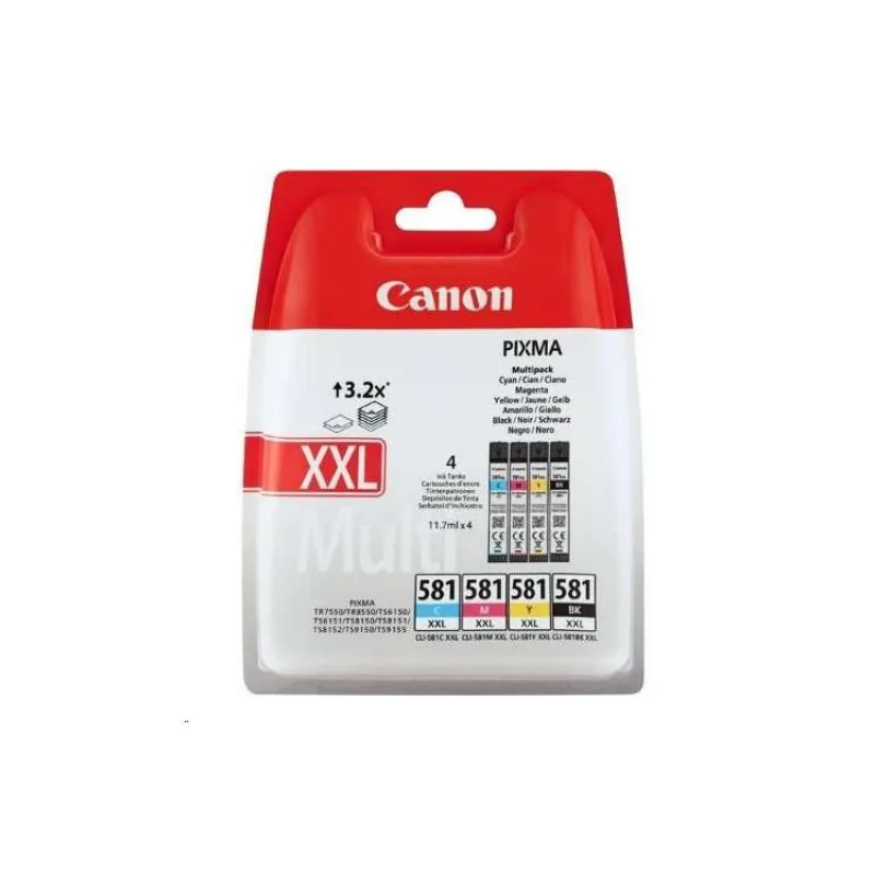 Canon CLI-581XXL BK/C/M/Y MULTI SEC (1998C006)