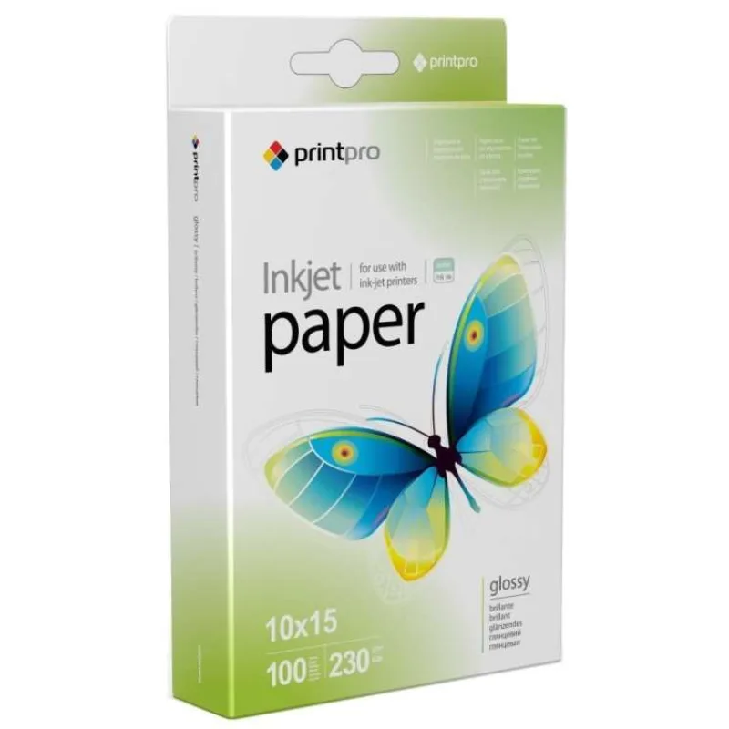 Colorway fotopapír Print Pro lesklý 230g/m2/ 10x15/ 100 listů (PGE2301004R)