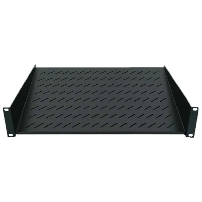 Intellinet Rack Shelf 19", pevná polica, 1U, hĺbka 150 mm, predná montáž, max. zaťaženie 25 kg, čierna (712491)