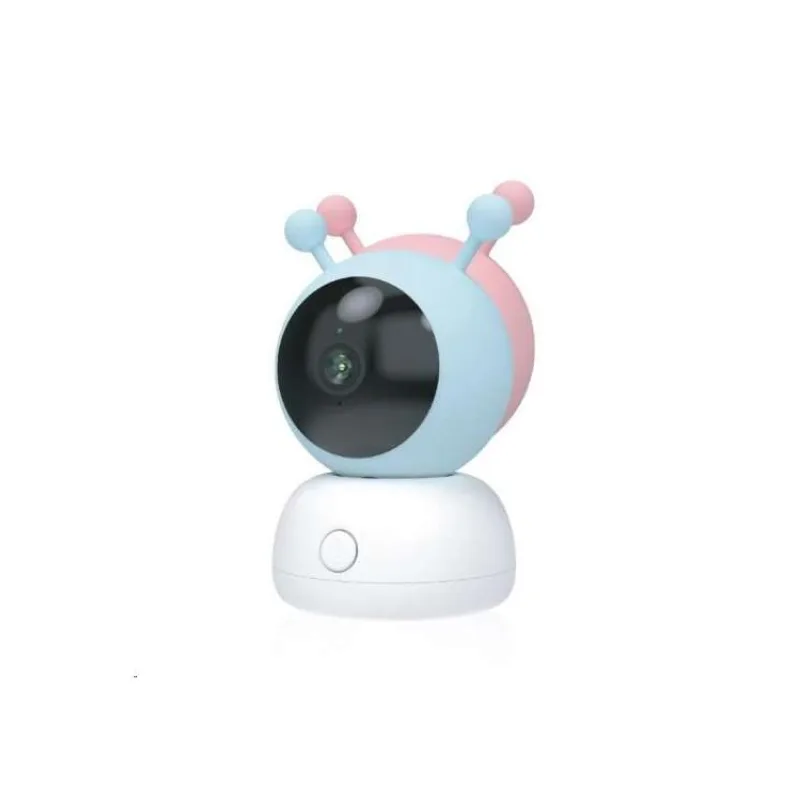 iGET HOME Camera CS2 Baby - bezdrátová kamerová 2K chůvička, 2 obaly v balení, detekce pláče (CS2 Baby)