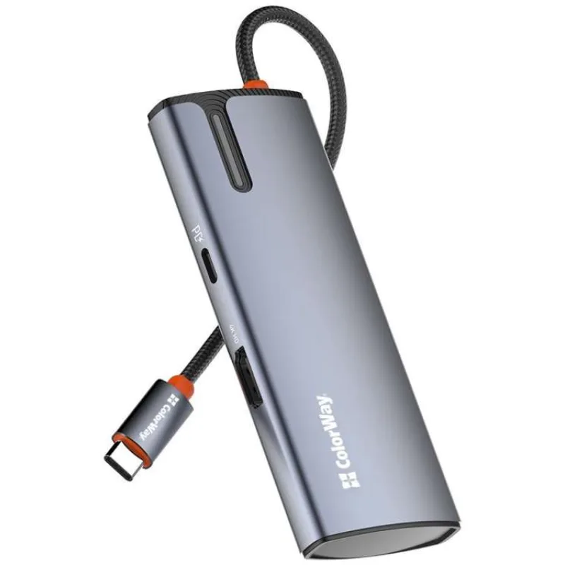 COLORWAY 5v1 USB hub/ 1x USB-C/ 1x HDMI/ 3x USB-A (CW-HUB01)