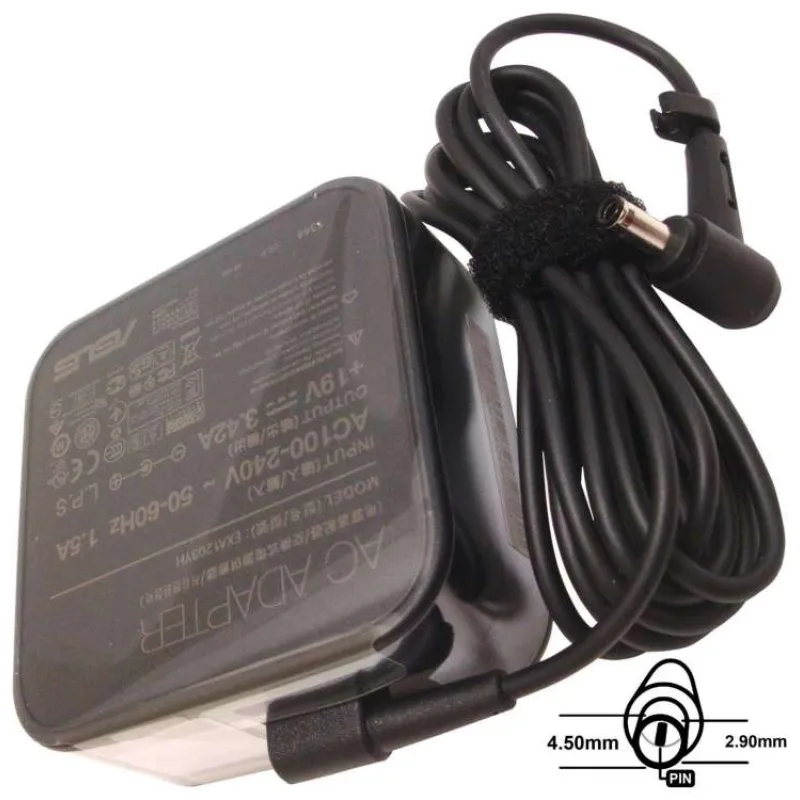 ASUS AC NAPÁJACÍ ADAPTÉR 65W 19V 3pin 4,5x2,9mm neobsahuje PW CORD CEE (B0A001-00041700)