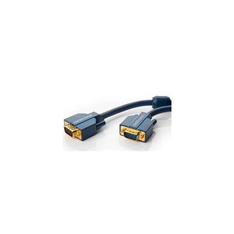 ClickTronic Kabel k monitoru HQ OFC (Coax) SVGA MD15HD-MD15HD s ferrity, 7,5m (CLICK70354)