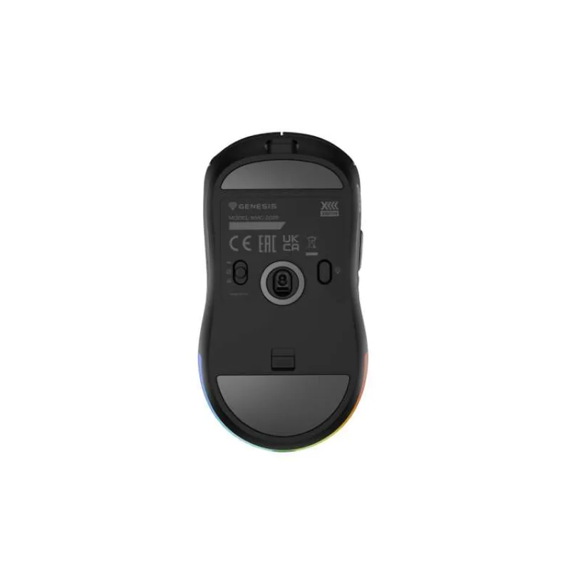 Genesis herná bezdrôtová myš ZIRCON XIII/Herná/Optická/26 000 DPI/Bezdrôtové USB/Čierna (NMG-2089)