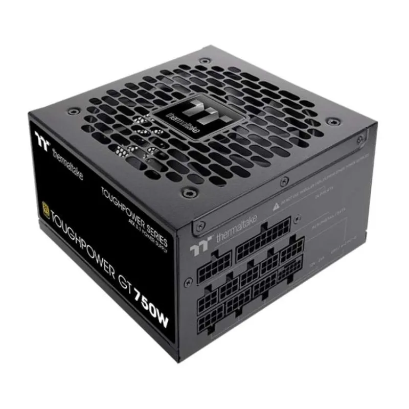 THERMAL TAKE zdroj 750W Toughpower GT, 120mm, Plně modulární, 80+ Gold, černá (PS-TPT-0750FNFAGE-3)