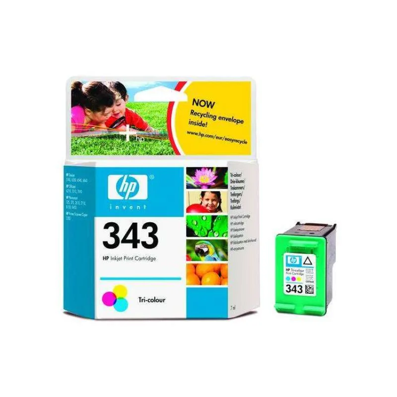 HP Ink Cartridge 343/Color/330 stran (C8766EE#BA3)