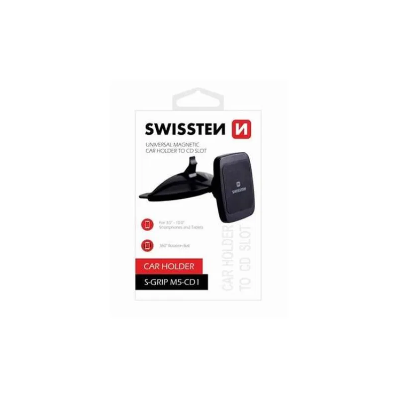 SWISSTEN MAGNETICKÝ DRŽÁK DO AUTA NA TABLET S-GRIP M5-CD1 (65010501)