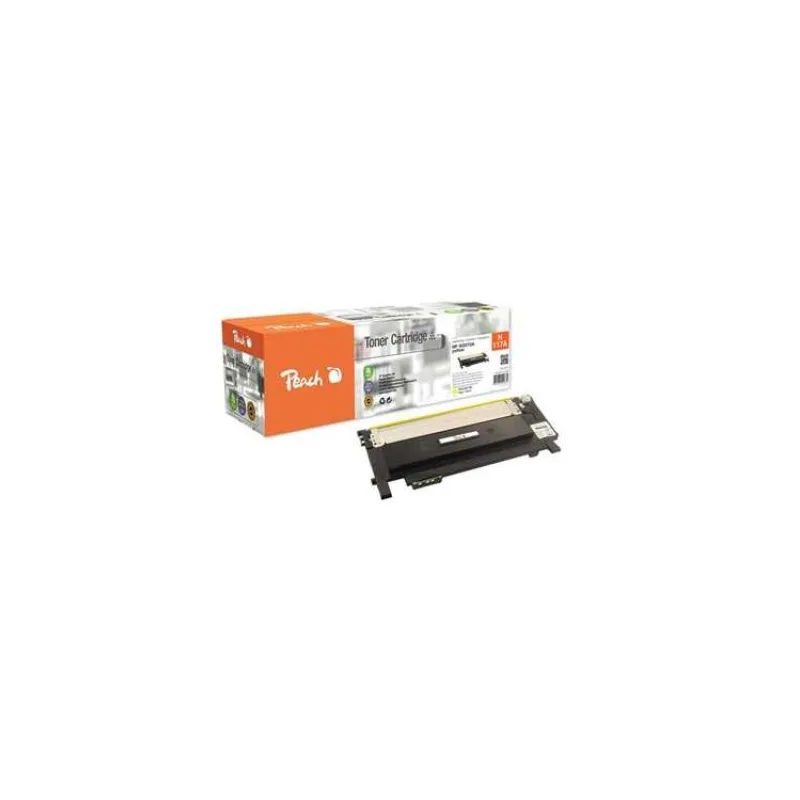 PEACH kompatibilní toner HP W2072A, No 117A, žlutá, 700 výnos (112345)