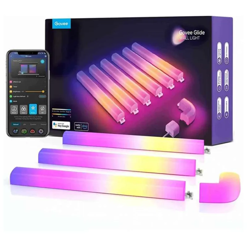 Govee Glide (6+1) SMART LED, TV, Gaming, Home - RGBIC (B6062301)