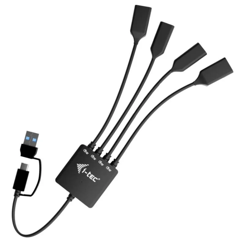 i-tec USB-C/USB-A Cable HUB 4 port (2x USB-C, 2x USB-A) (CACBLHUB2A2C)