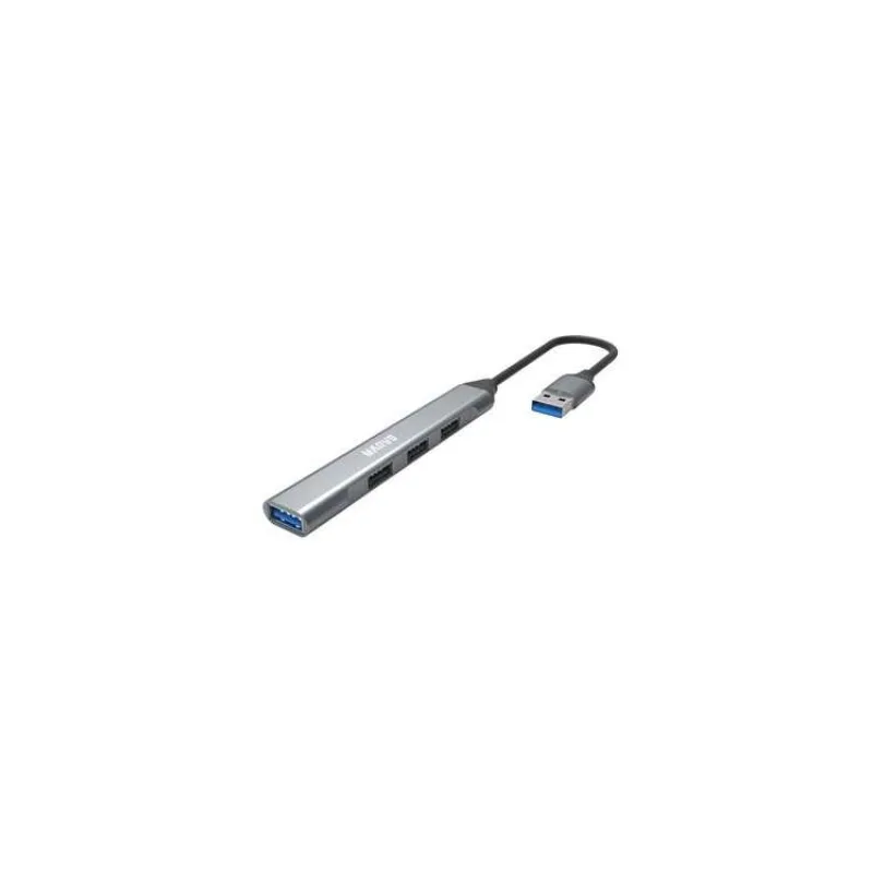 USB hub 4-portový, Marvo UH-ATC01, USB 3.0, šedý (UH-ATC01)