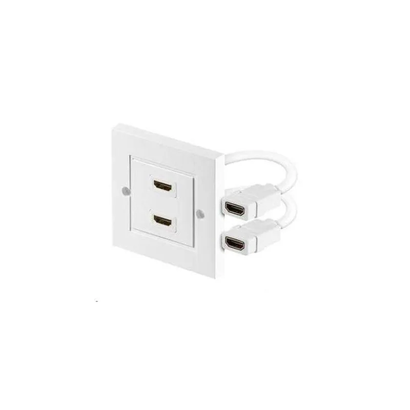 PREMIUMCORD Zásuvka HDMI v paneli 2x HDMI A - HDMI A žena/samec (kphdmz02)