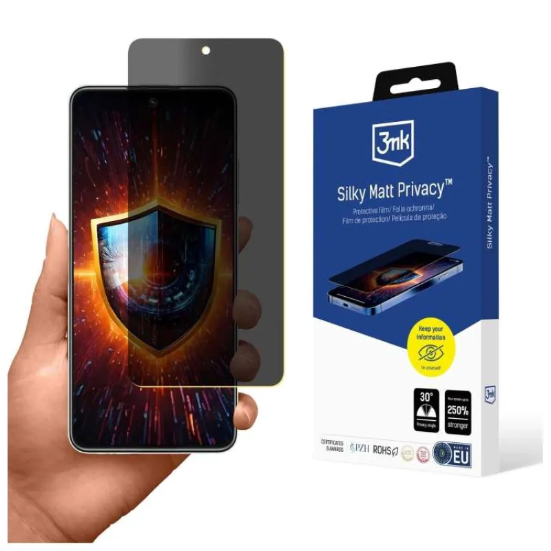 3mk ochranná folie Silky Matt Privacy pro Motorola Moto G56 (5903108669122)