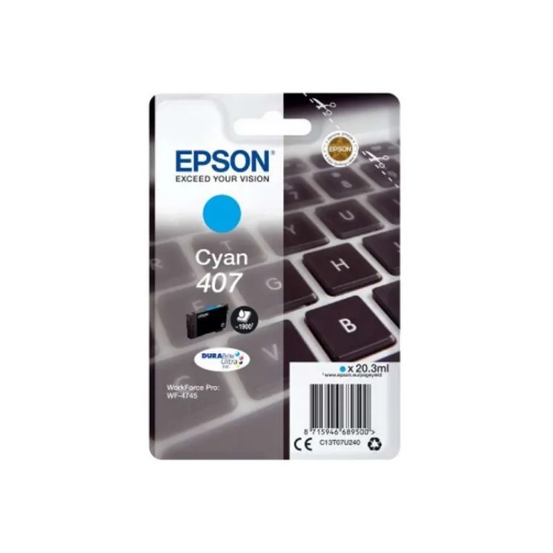 EPSON cartridge T07U2 cyan (klávesnice) (C13T07U240)