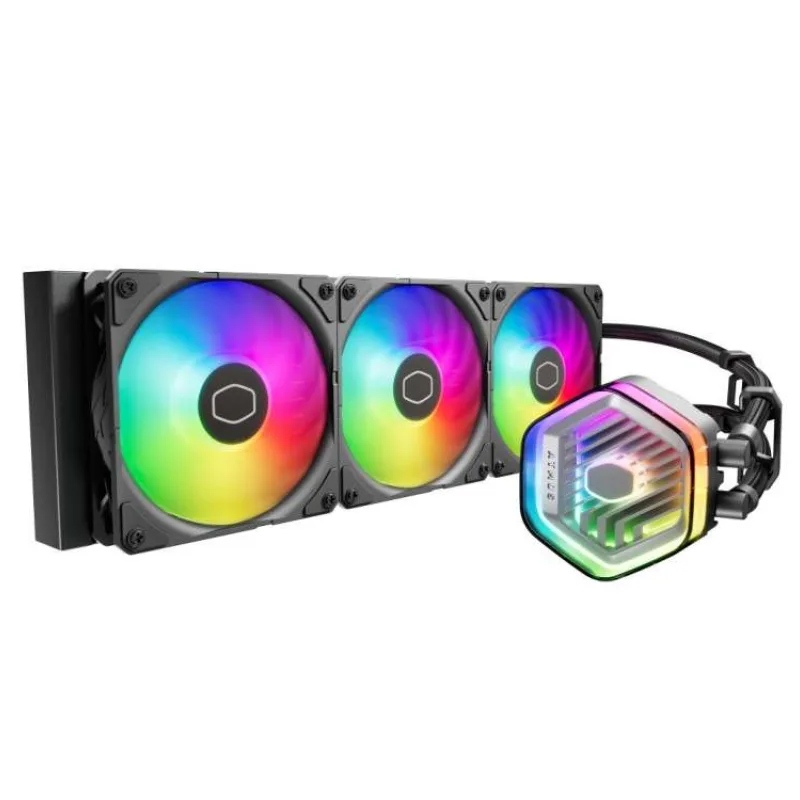 Cooler Master vodní chladič MasterLiquid 360 Atmos ARGB, 3x120mm, LGA1851, AM5, černá (MLX-D36M-A25PZ-R1)