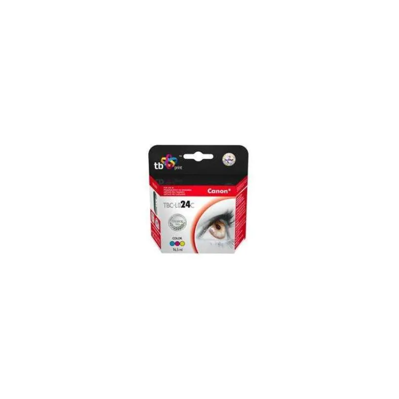 Ink. kazeta TB kompatibilní s Canon BCI-24C Color (TBC-L024C)