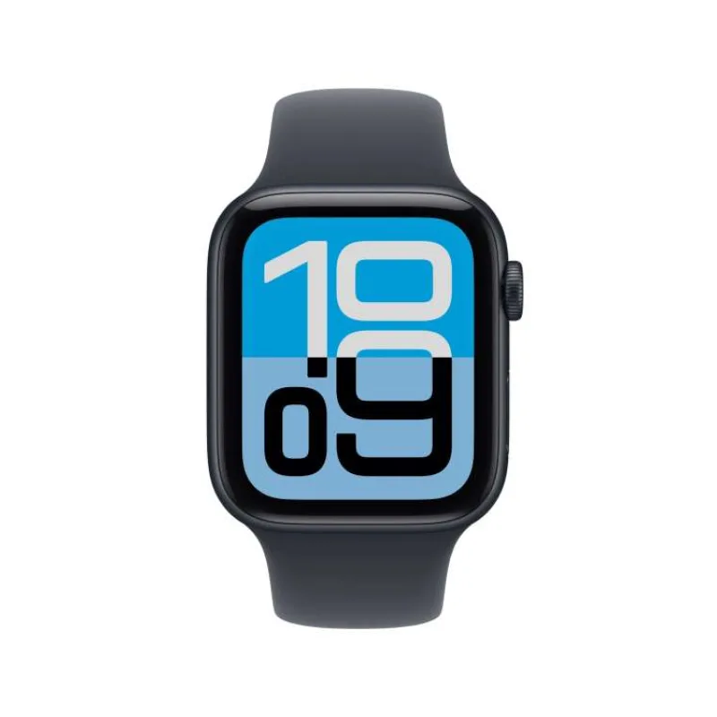 Apple Watch SE 3 GPS + Cellular 44mm Midnight Aluminium Case with Midnight Sport Band - S/M (MEPH4MP/A)