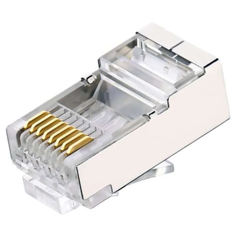 PremiumCord Konektor RJ 45 stíněný, Cat6 (srj45s-c6)