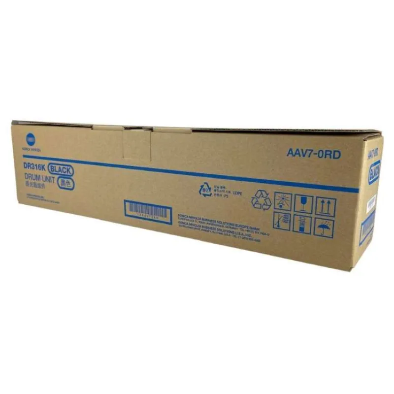 valec MINOLTA DR316K Bizhub i-SERIES C250i/C251i/C300i/C301i/C360i/C361i, 300i/360i black (170000 str.) (AAV70RD)